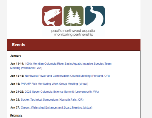 You are currently viewing CAP Newsletter has been integrated into the PNAMP Newsletter